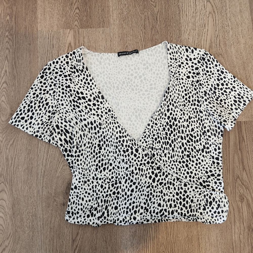 Brandy Melville Wrap Top